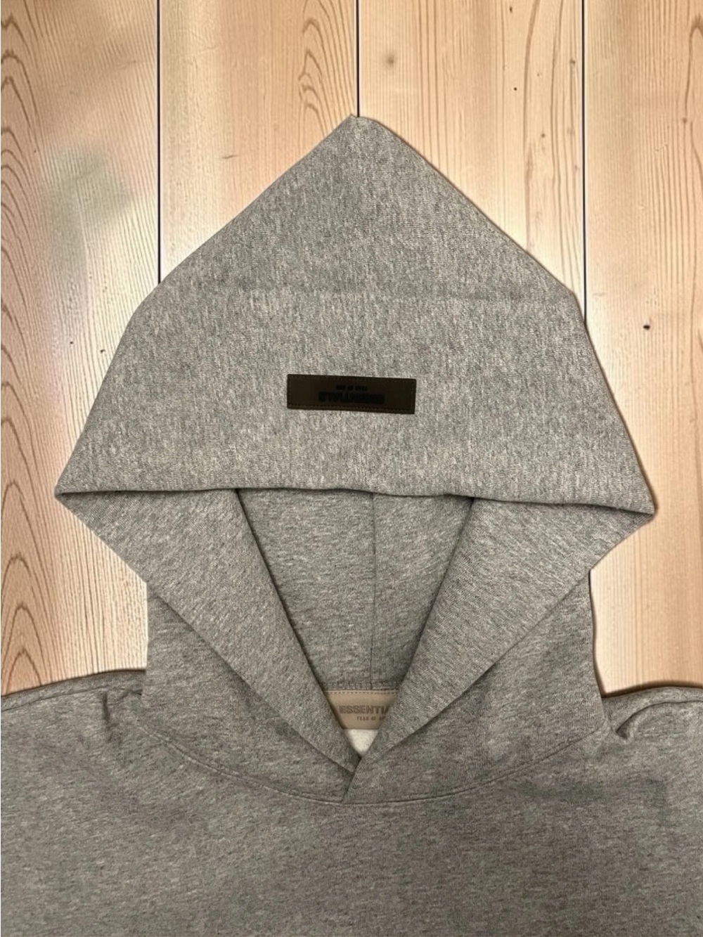 Fear of God Essentials Hoodie – Dark Oatmeal – Brand New - Picture 3 of 5
